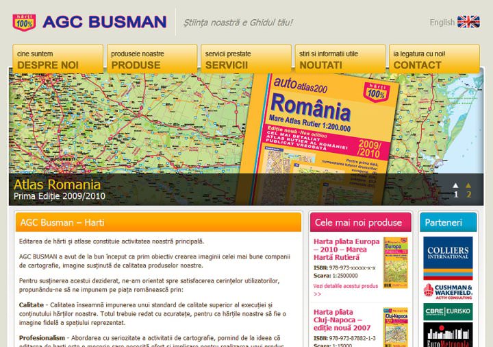 Screenshots of AGC Busman