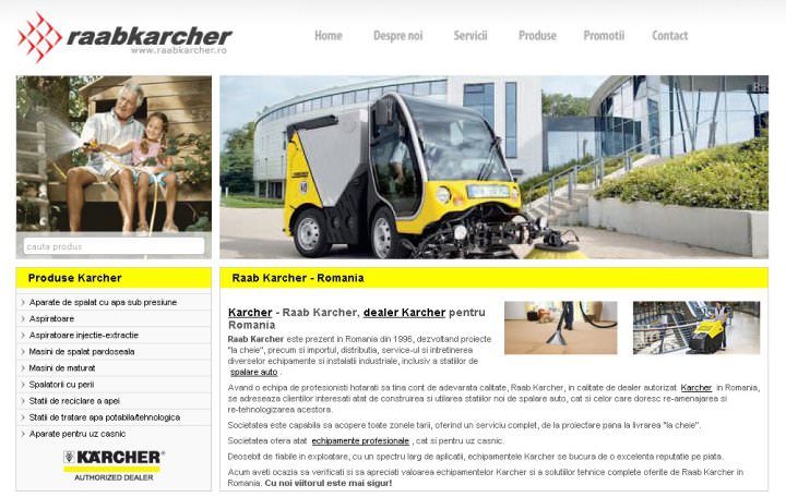 Screenshots of Raabkarcher