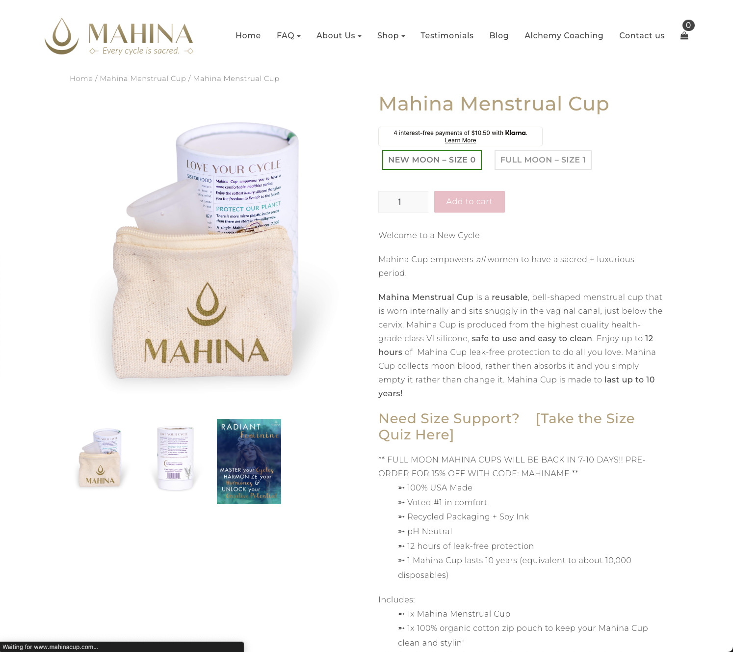 Screenshots of Mahina Cup
