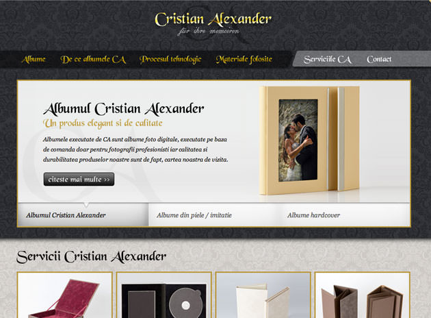 Screenshots of Cristian Alexander