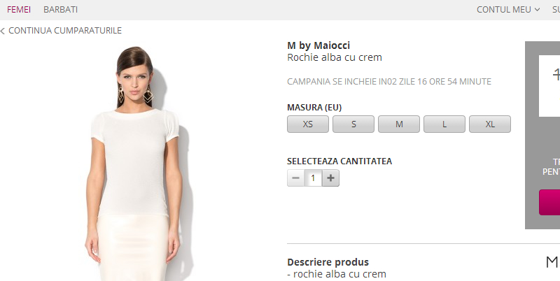 Screenshots of Fashion Days