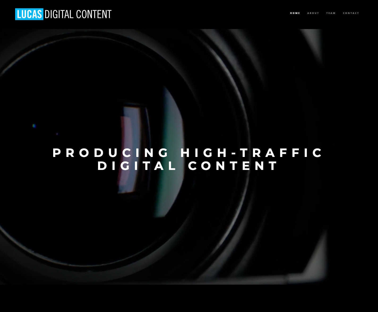 Screenshots of Lucas Digital Content